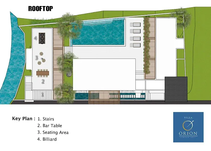 Brand New Orion Mediterranean Style Air-con Living Canggu